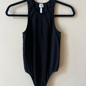 Sunday Best Black Bodysuit One Piece Sleeveless